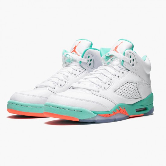 Stockx Nike Air Jordan 5 Retro Light Aqua 440892-100 Shoes