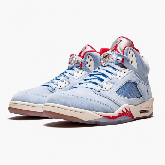 Stockx Nike Air Jordan 5 Retro Trophy Room Ice Blue CI1899-400 Shoes