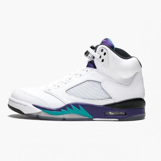 Stockx Nike Air Jordan 5 Retro Grape 136027-108 Shoes