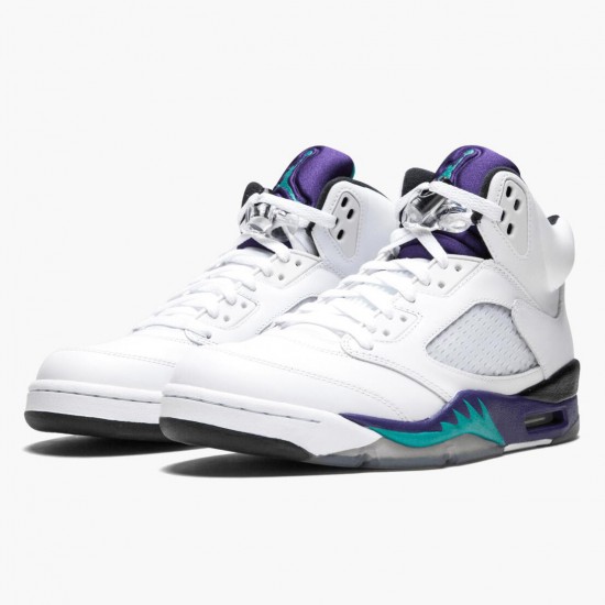 Stockx Nike Air Jordan 5 Retro Grape 136027-108 Shoes