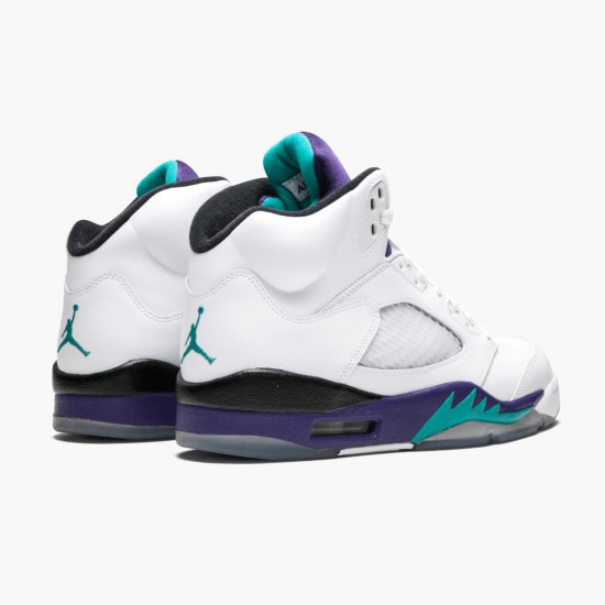 Stockx Nike Air Jordan 5 Retro Grape 136027-108 Shoes