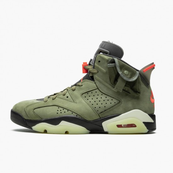 Stockx Nike Travis Scott x Air Jordan 6 Retro Olive CN1084-200 Shoes