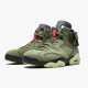 Stockx Nike Travis Scott x Air Jordan 6 Retro Olive CN1084-200 Shoes