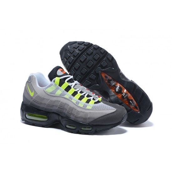 Stockx Nike Air Max 95 OG QS Blacksafety Orangevolt 810374-078 Shoes Women/Men