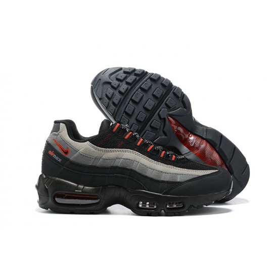 Stockx Nike Air Max 95 TT Black Grey Red CW7477-001 Shoes Men