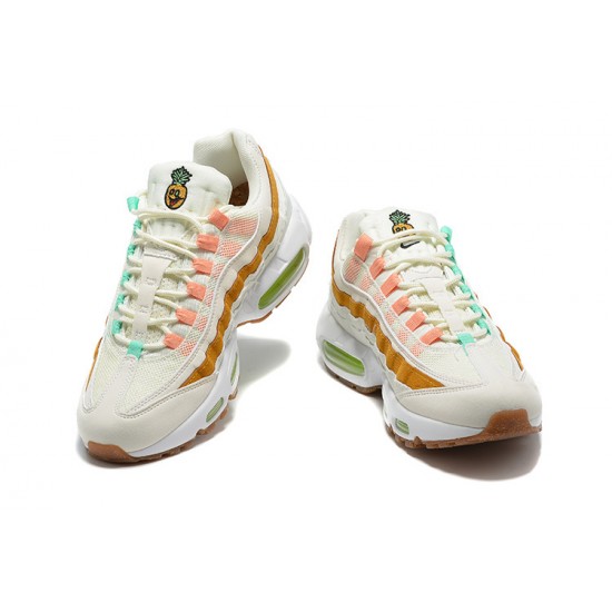 Stockx Nike Air Max 95 TT White  Green Brown CZ0154-100 Shoes Men