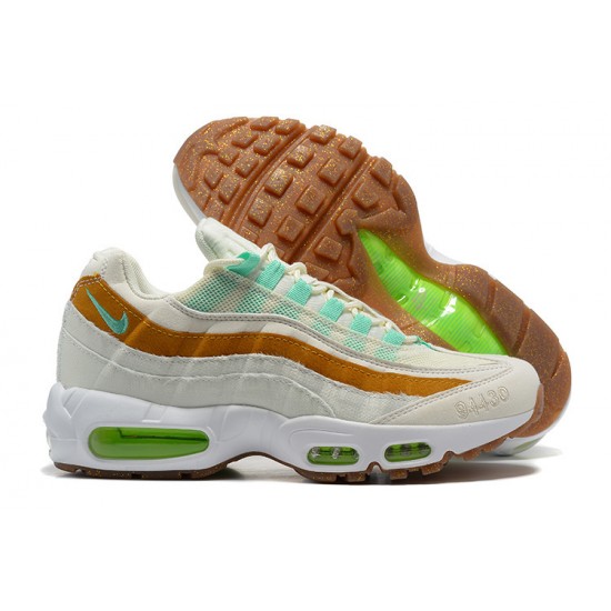 Stockx Nike Air Max 95 TT White  Green Brown CZ0154-100 Shoes Men