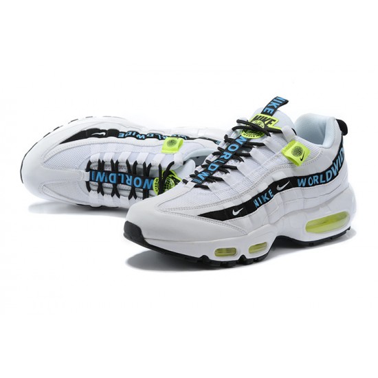 Stockx Nike Air Max 95 TT Worldwide Pack White Black CT0248-100 Shoes Men