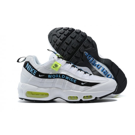 Stockx Nike Air Max 95 TT Worldwide Pack White Black CT0248-100 Shoes Men