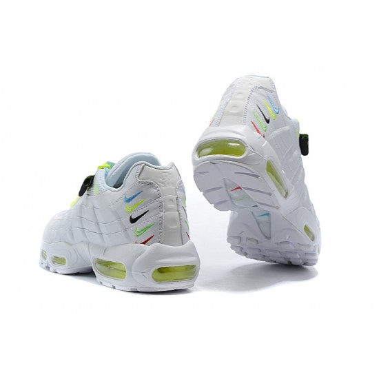 Stockx Nike Air Max 95 TT Worldwide White Yellow CV9030-100 Shoes Women/Men