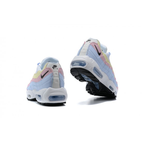 Stockx Nike Air Max 95 TT Blue Yellow Pink Shoes Women