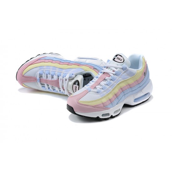 Stockx Nike Air Max 95 TT Blue Yellow Pink Shoes Women