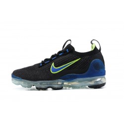 Stockx Nike Air VaporMax 2021 Flyknit Black Green and Blue Shoes Women/Men