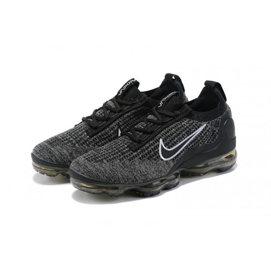 Stockx Nike Air VaporMax 2021 Flyknit Black Grey DC9394-001 Shoes Women/Men