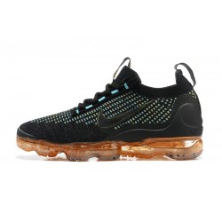 Stockx Nike Air VaporMax 2021 Flyknit Black Orange Shoes Women/Men