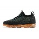 Stockx Nike Air VaporMax 2021 Flyknit Black Orange Shoes Women/Men