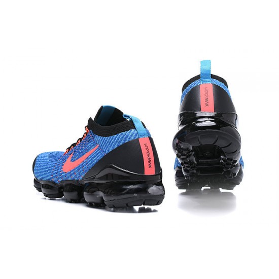 Stockx Nike Air VaporMax Flyknit 3 Black Blue AJ6900-015 Shoes Women/Men