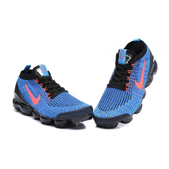 Stockx Nike Air VaporMax Flyknit 3 Black Blue AJ6900-015 Shoes Women/Men