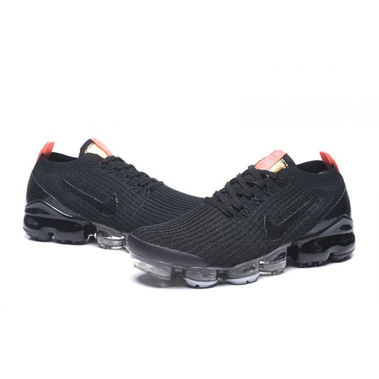 Stockx Nike Air VaporMax Flyknit 3 Black Orange Shoes Women/Men