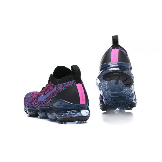 Stockx Nike Air VaporMax Flyknit 3 Black Purple AJ6900-009 Shoes Women/Men