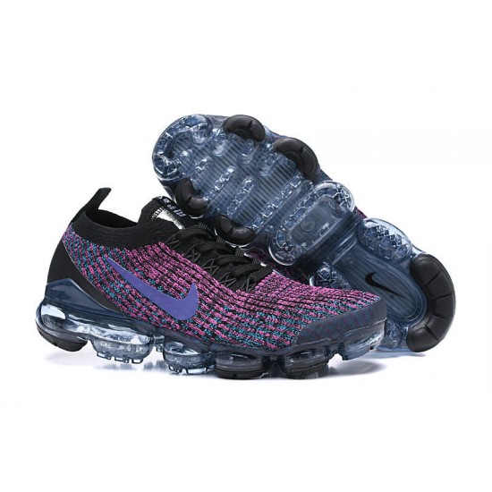 Stockx Nike Air VaporMax Flyknit 3 Black Purple AJ6900-009 Shoes Women/Men