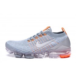 Stockx Nike Air VaporMax Flyknit 3 Grey Orange AJ6900-003 Shoes Women/Men