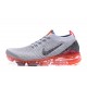 Stockx Nike Air VaporMax Flyknit 3 Grey Red AJ6900-600 Shoes Women/Men