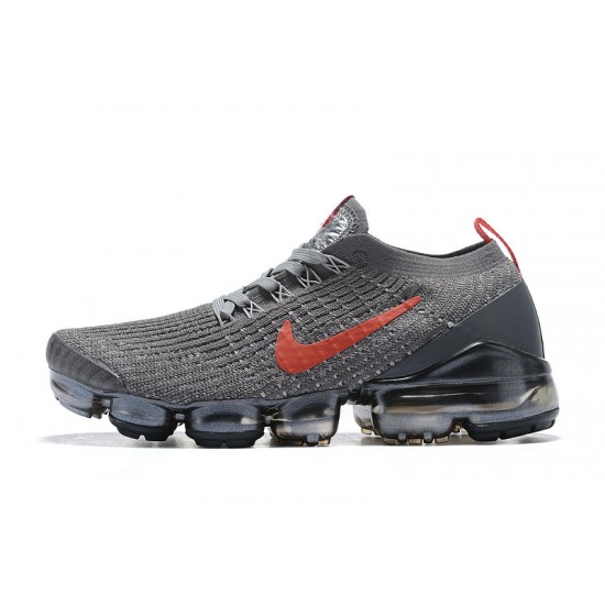 Stockx Nike Air VaporMax Flyknit 3 Grey Red CT1270-001 Shoes Women/Men