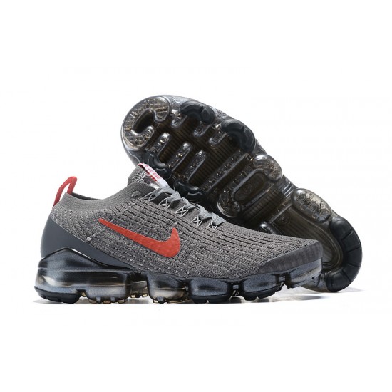 Stockx Nike Air VaporMax Flyknit 3 Grey Red CT1270-001 Shoes Women/Men