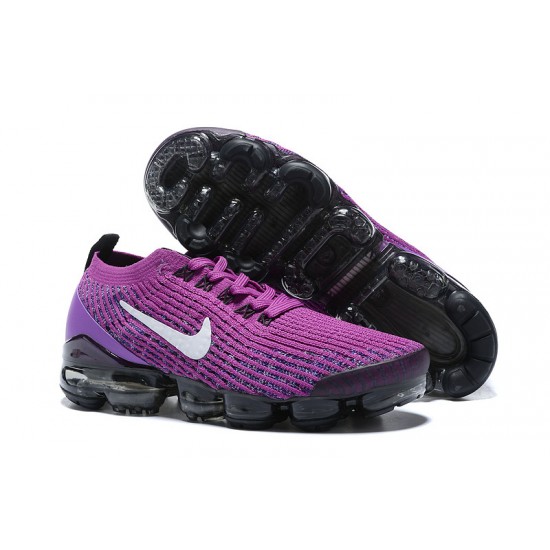 Stockx Nike Air VaporMax Flyknit 3 Purple Black AJ6900-502 Shoes Women/Men