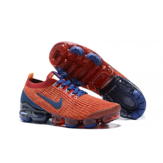 Stockx Nike Air VaporMax Flyknit 3 Red Blue AJ6900-600 Shoes Women/Men