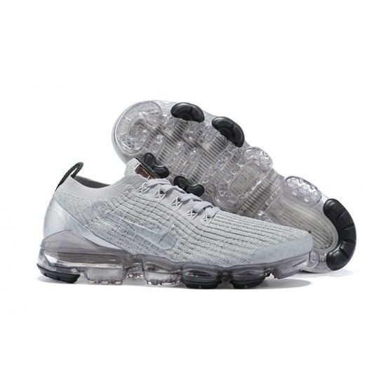 Stockx Nike Air VaporMax Flyknit 3 Silver Grey AJ6900-101 Shoes Women/Men