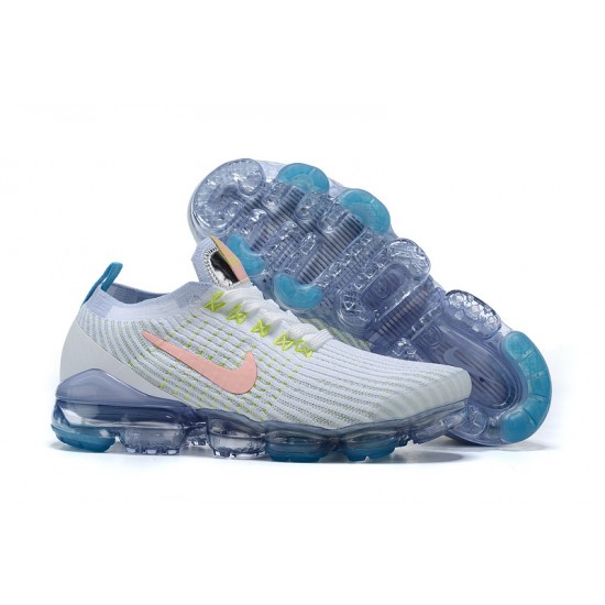 Stockx Nike Air VaporMax Flyknit 3 White Blue AJ6900-003 Shoes Women/Men