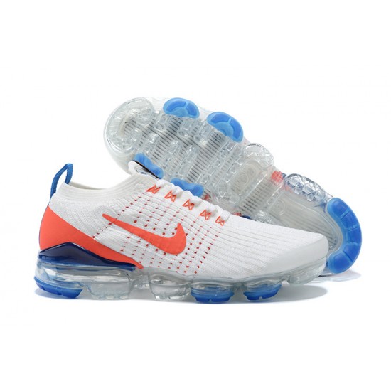 Stockx Nike Air VaporMax Flyknit 3 White Blue CZ7994-100 Shoes Women/Men