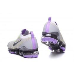 Stockx Nike Air VaporMax Flyknit 3 White Purple AJ6900-102 Shoes Women/Men