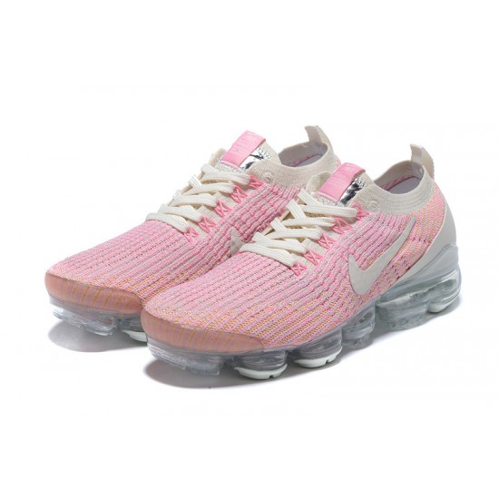 Stockx Nike Air VaporMax Flyknit 3 Pink White AJ6910-008 Shoes Women