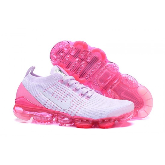 Stockx Nike Air VaporMax Flyknit 3 White Pink AJ6910-005 Shoes Women