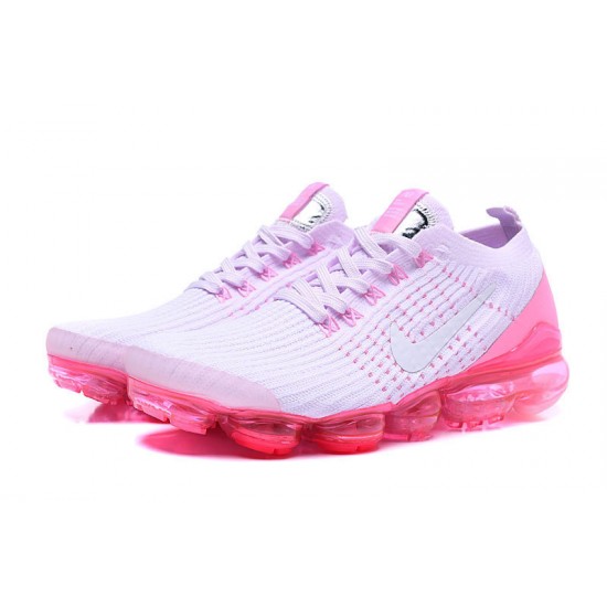 Stockx Nike Air VaporMax Flyknit 3 White Pink AJ6910-005 Shoes Women