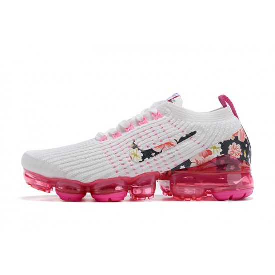 Stockx Nike Air VaporMax Flyknit 3 White Pink AJ6910-601 Shoes Women