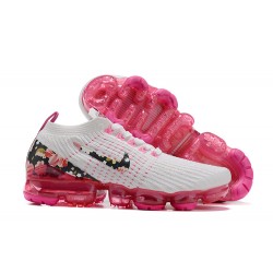 Stockx Nike Air VaporMax Flyknit 3 White Pink AJ6910-601 Shoes Women