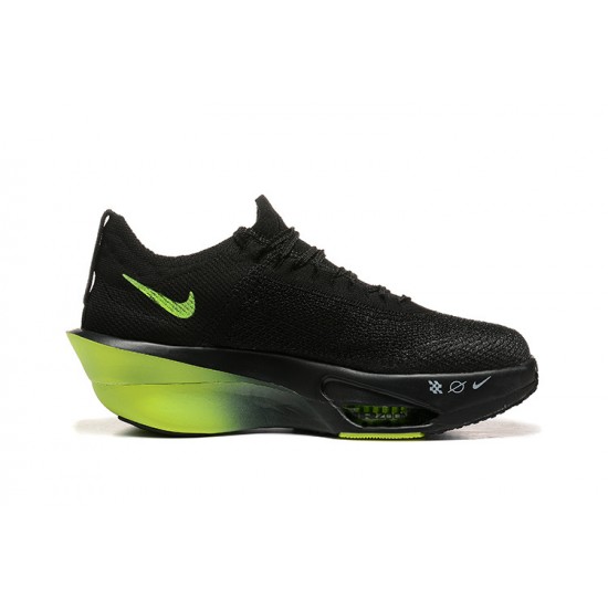 Stockx Nike Air Zoom Alphafly NEXT 3 Black and Green Shoes Women/Men