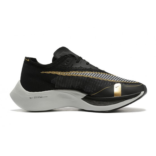 Stockx Nike ZoomX VaporFly NEXT% Black Gold Shoes Women/Men