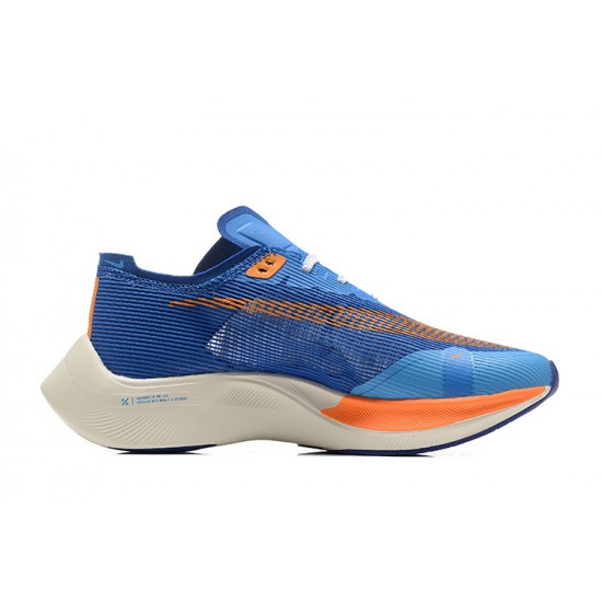 Stockx Nike ZoomX VaporFly NEXT% Blue Orange Shoes Women/Men