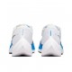 Stockx Nike ZoomX VaporFly NEXT% White and Blue Shoes Women/Men