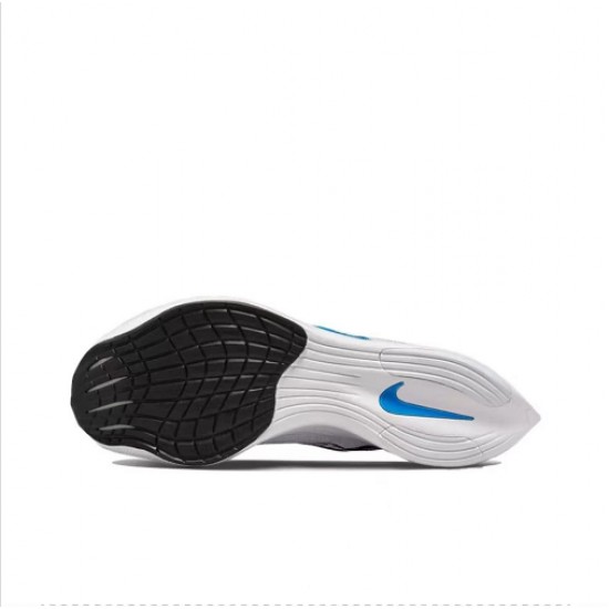 Stockx Nike ZoomX VaporFly NEXT% White and Blue Shoes Women/Men