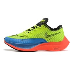 Stockx Nike ZoomX VaporFly NEXT% Yellow Blue Shoes Women/Men