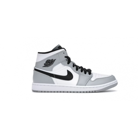 Stockx Nike Jordan 1 Mid Light Smoke Gray Shoes 554724 092