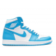 Stockx Nike Jordan 1 High UNC Blue Blue Shoes 555088 117