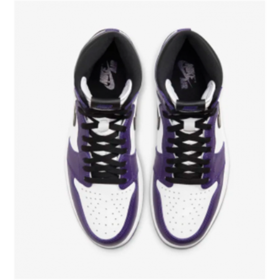 Stockx Nike Jordan 1 High Court Purple Purple Shoes 555088 500