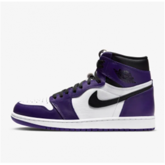 Stockx Nike Jordan 1 High Court Purple Purple Shoes 555088 500